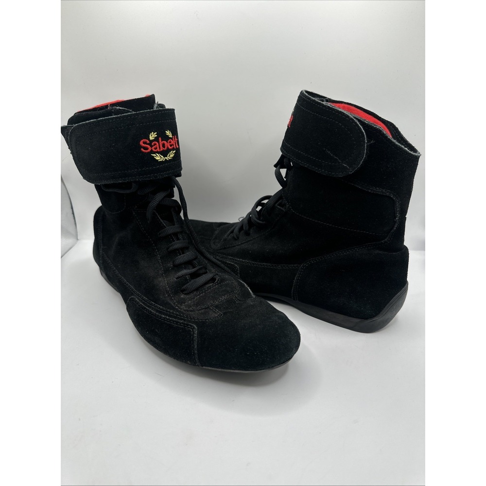 Vintage Sabelt Racing Shoes FIA Certified Mid Top Sz 43 (US 10)